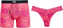 Hanky Panky Signature Lace® трусики Original Rise и боксеры Saxx Super Soft Vibe