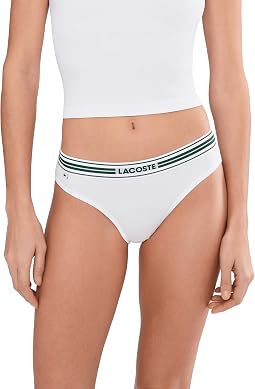 Трусики Lacoste Contrast Waist Stretch Cotton Женские