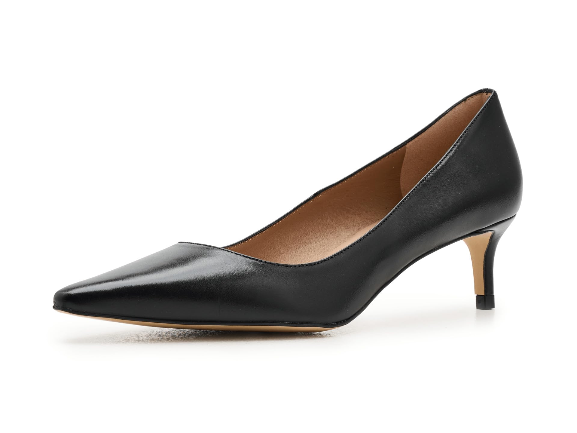 New Ava Pointed Kitten Heel Court