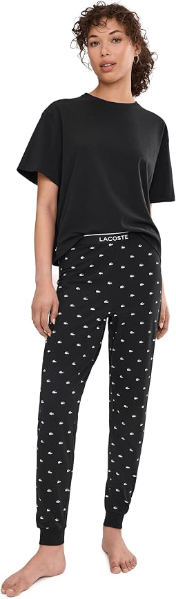 Комплект пижамы Lacoste с брюками Croc Pants
