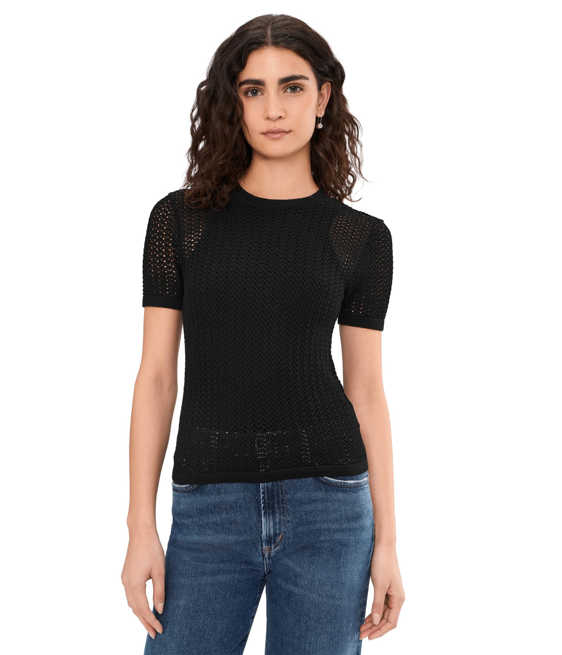 Женский кроп-топ Joe's Jeans The Crochet Baby Tee