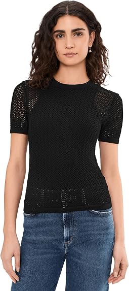 Женский кроп-топ Joe's Jeans The Crochet Baby Tee