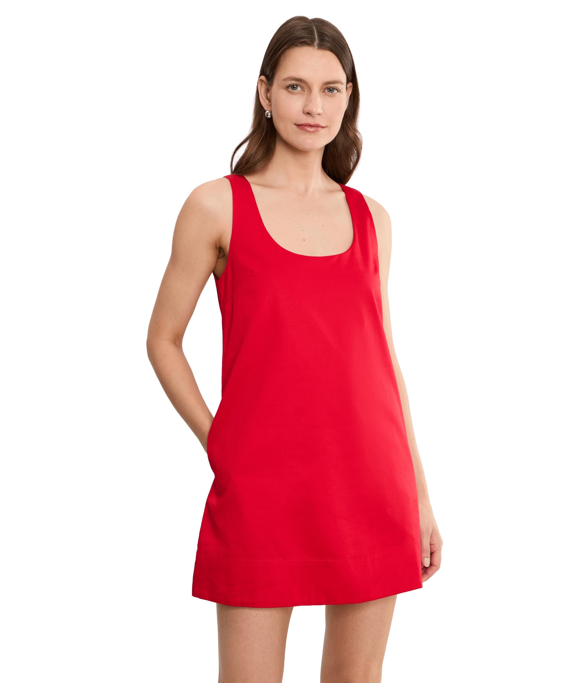 The Scoop Neck Mini Dress