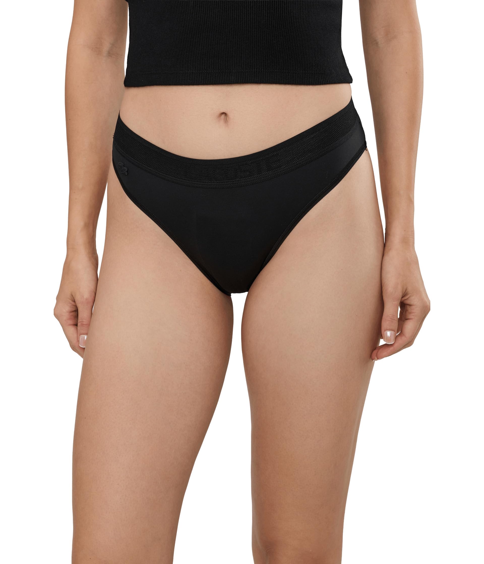 Трусы Lacoste Logo Waist Mesh