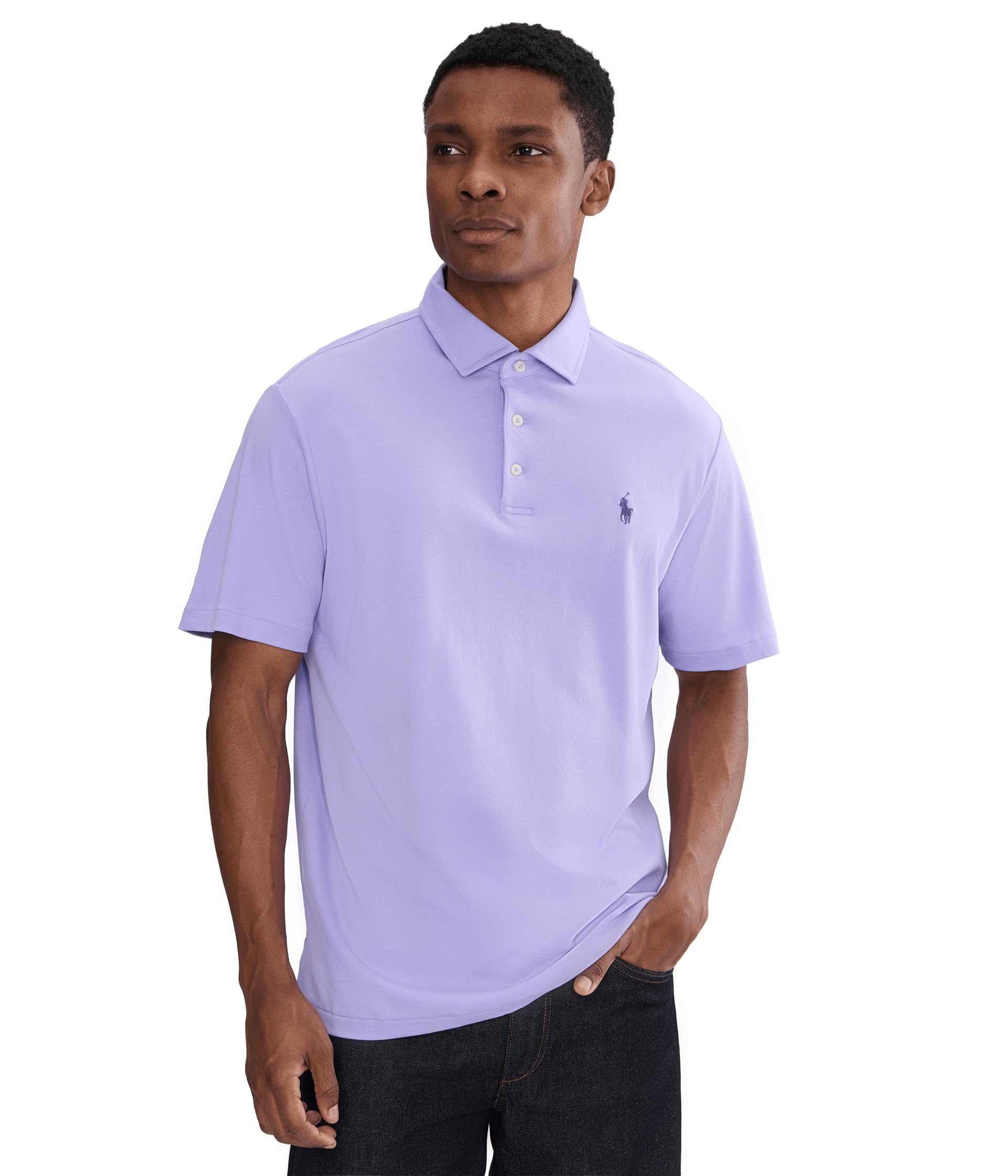 Поло из мягкого хлопка Classic Fit