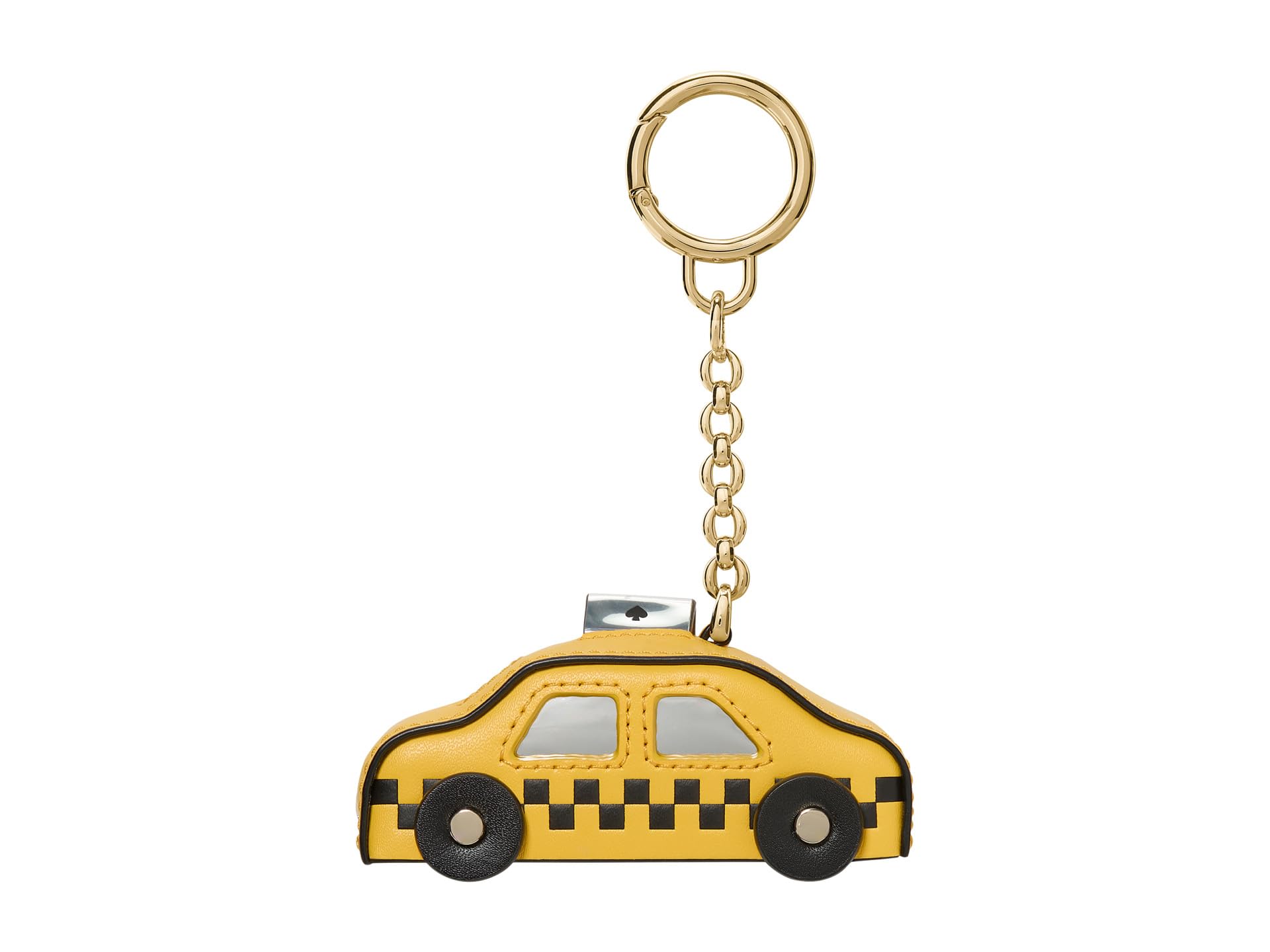 Брелок Charmed Smooth Leather On A Roll Taxi Leather Bag Charm