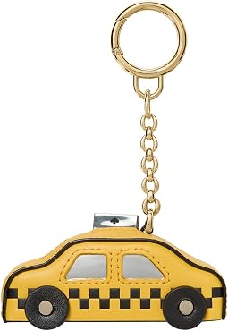 Брелок Charmed Smooth Leather On A Roll Taxi Leather Bag Charm