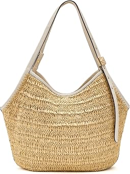 Deco Straw Tulip Tote