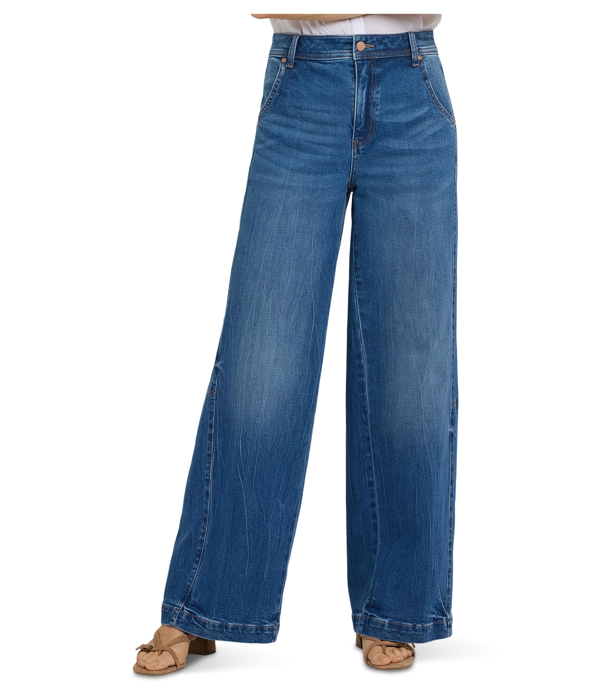 Gracie Wide Leg Jeans in Wild River