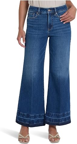 Mia Palazzo Ankle Jeans in Trail Lands