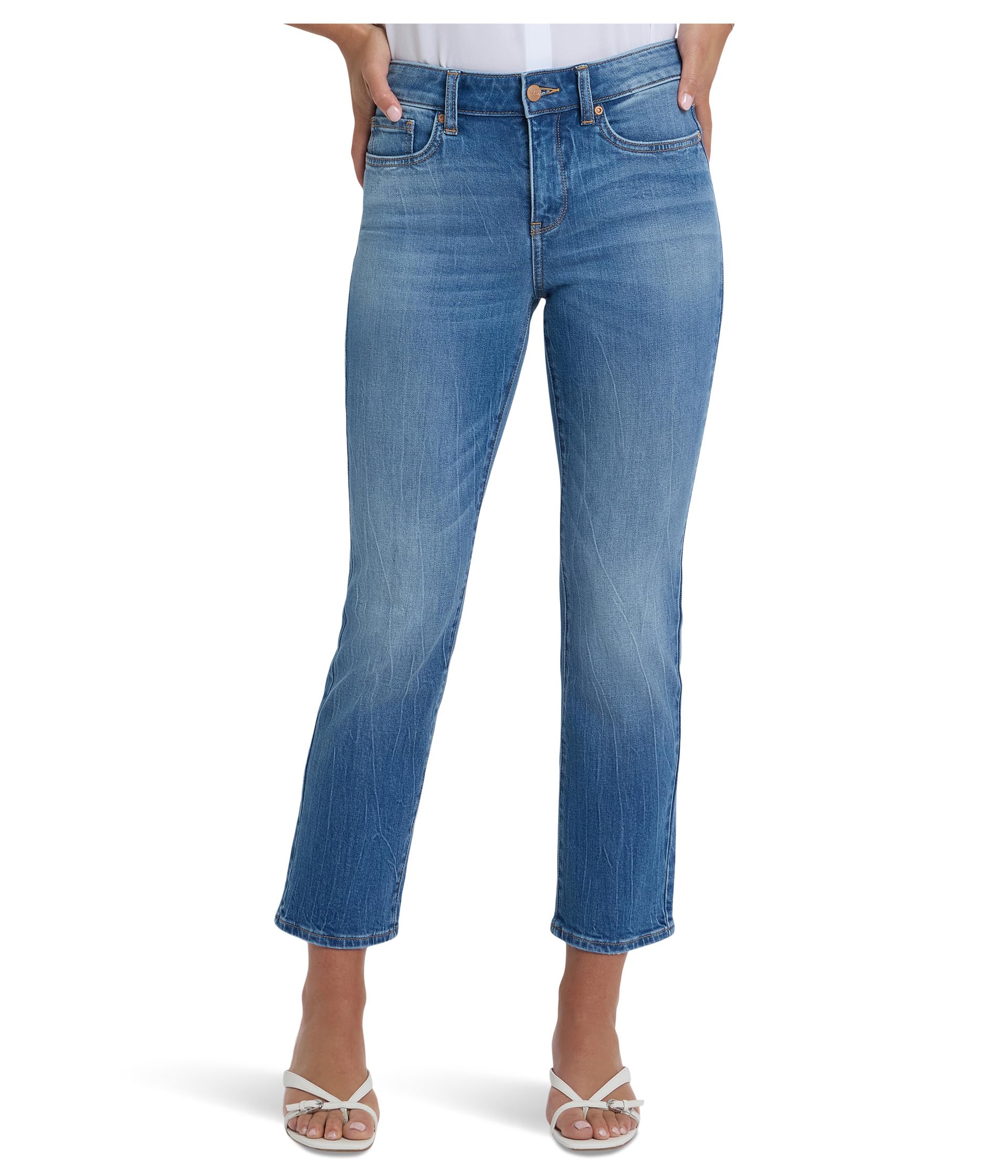 Marilyn Ankle Jeans in Pacifica