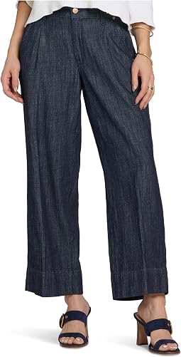NYDJ Женские джинсы Teresa Ankle Pleat Dark Indigo