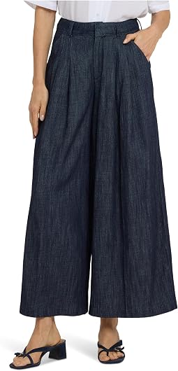 Trouser Ankle Pants in Dark Indigo Женский