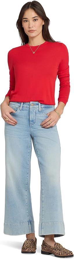 Джинсы широкие Re-new Denim в цвете Keys View