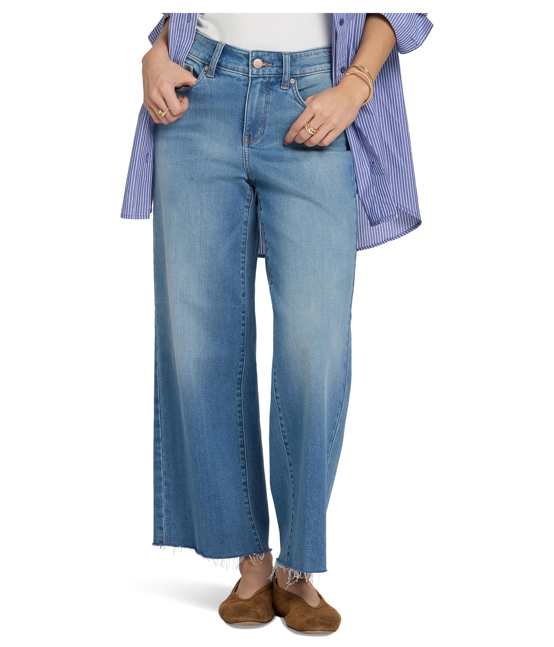Teresa Ankle Jeans in Port Sea