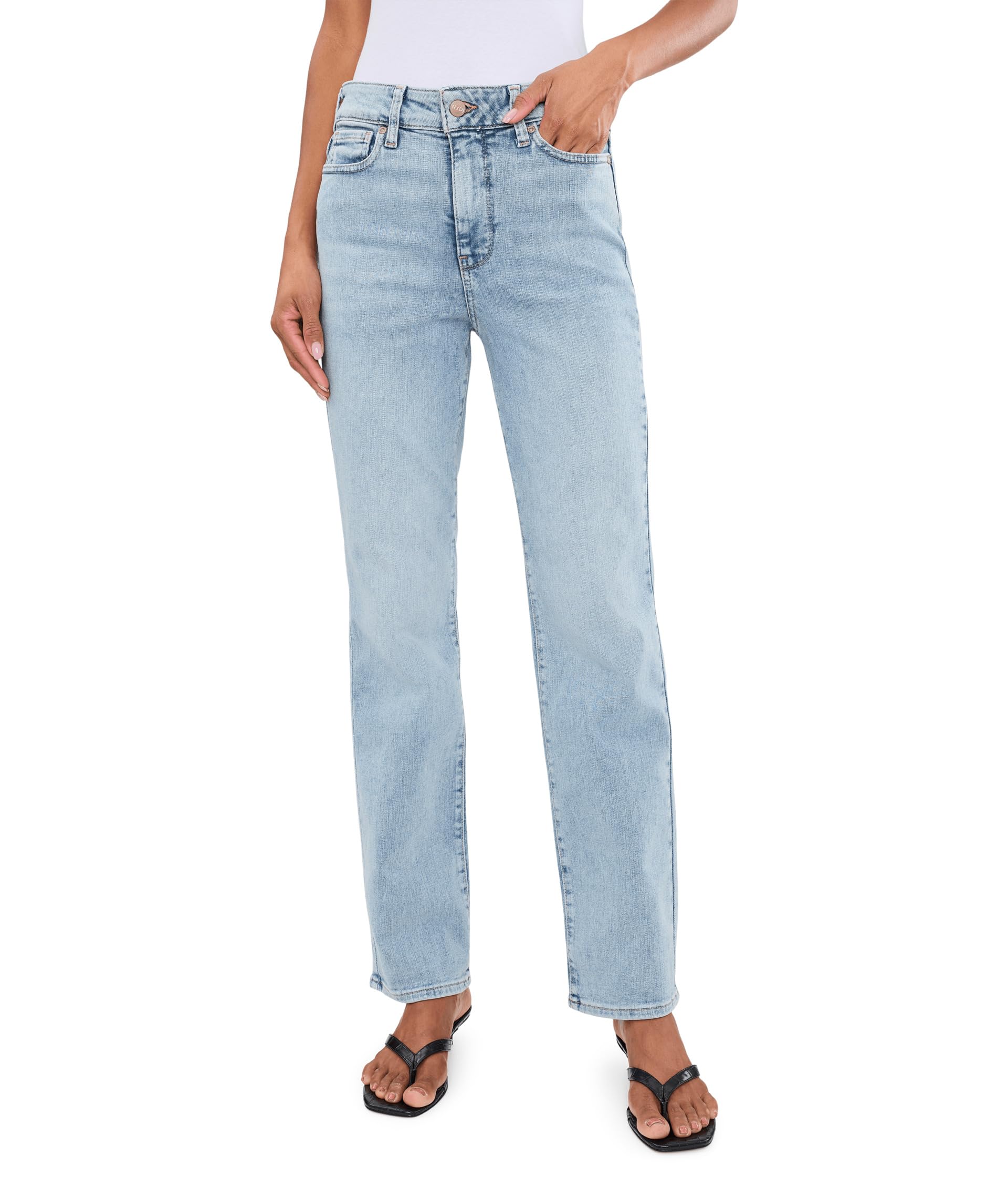 Re-New Denim Straight Jeans in Keys View