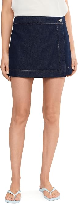 Мини-юбка Madewell Denim Wrap