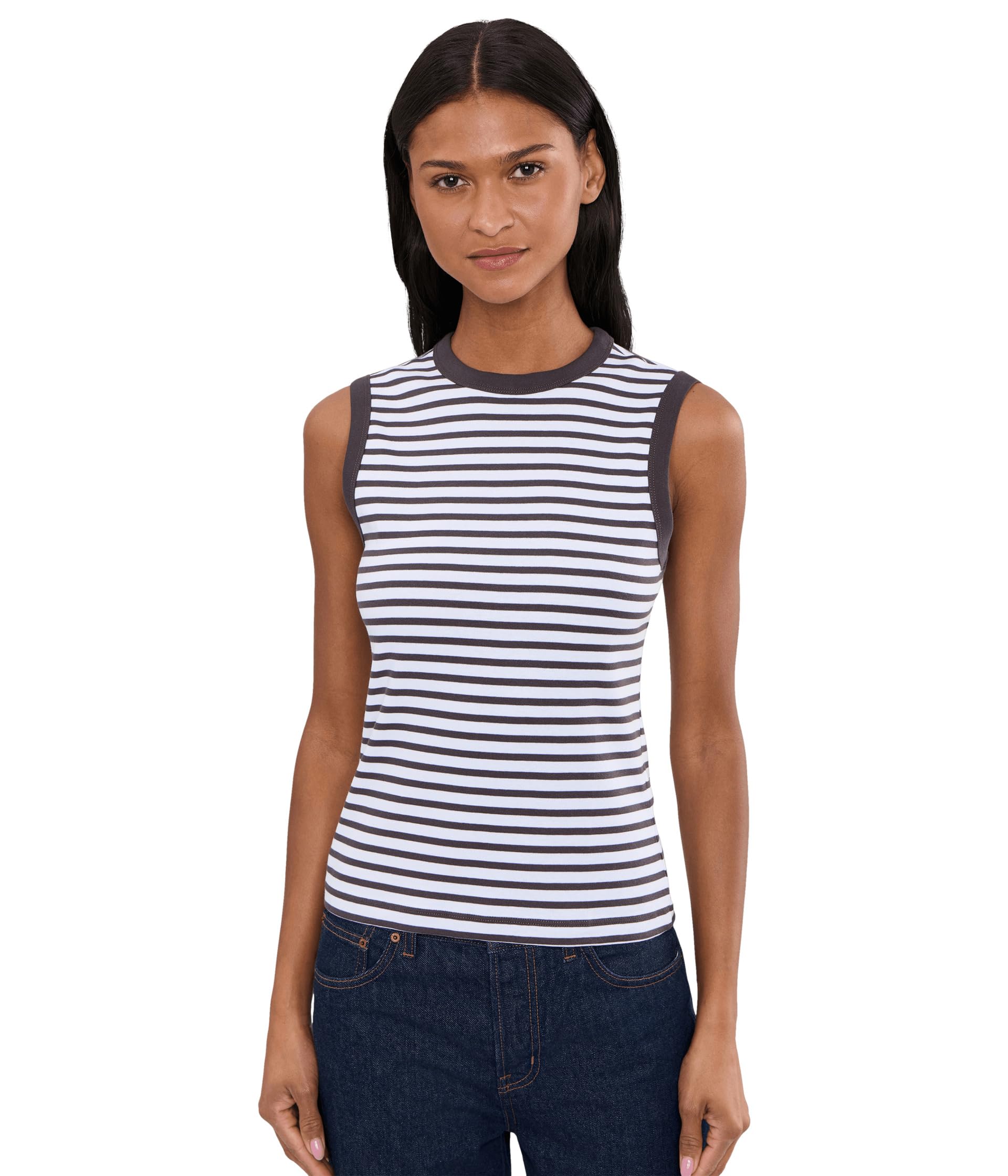 The '90s Shell Tank in Compact Cotton