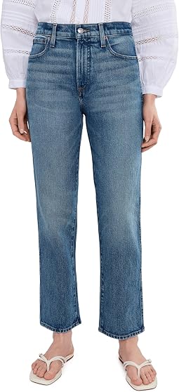 Джинсы Petite Longline Straight в цвете Pickett Wash