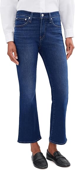 The Stretch Flare Crop Jean in Osgoode