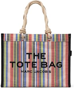 The Stripe Mesh Large Tote Bag