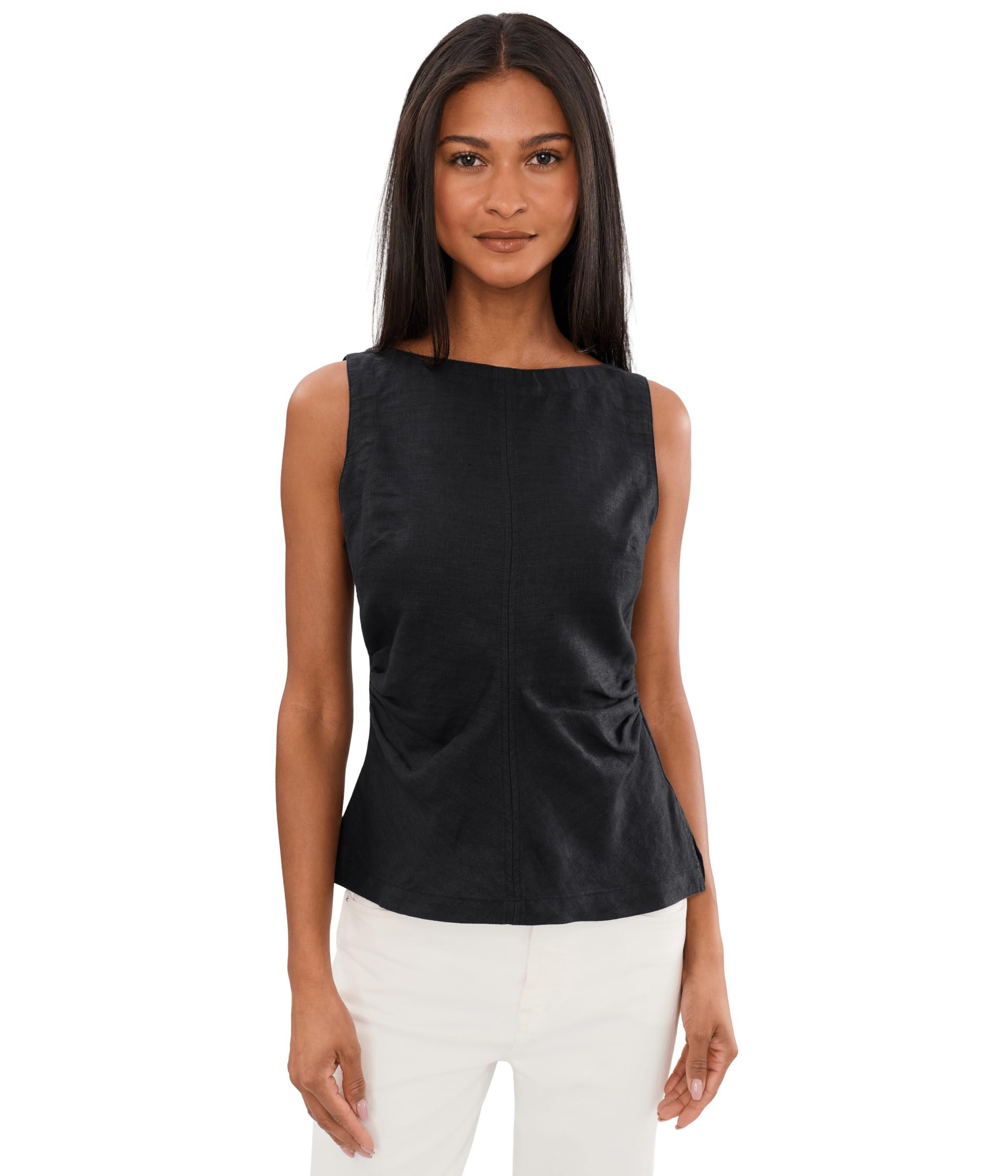 Женский топ Madewell New Boatneck Side Cinch Shell - Estero L