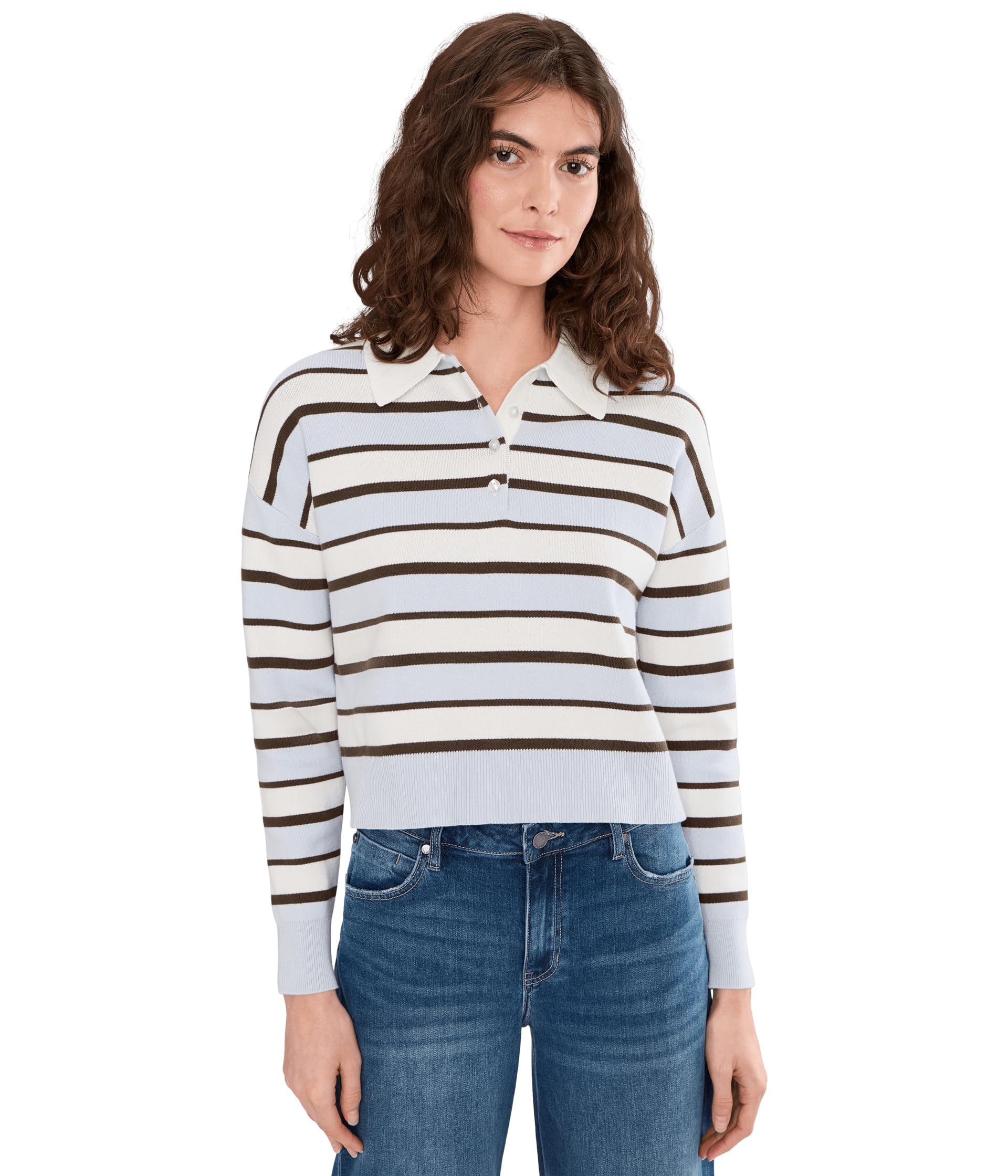 Seraphina Cropped Rugby Pullover