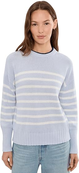 Hazel Striped Crew Neck Pullover