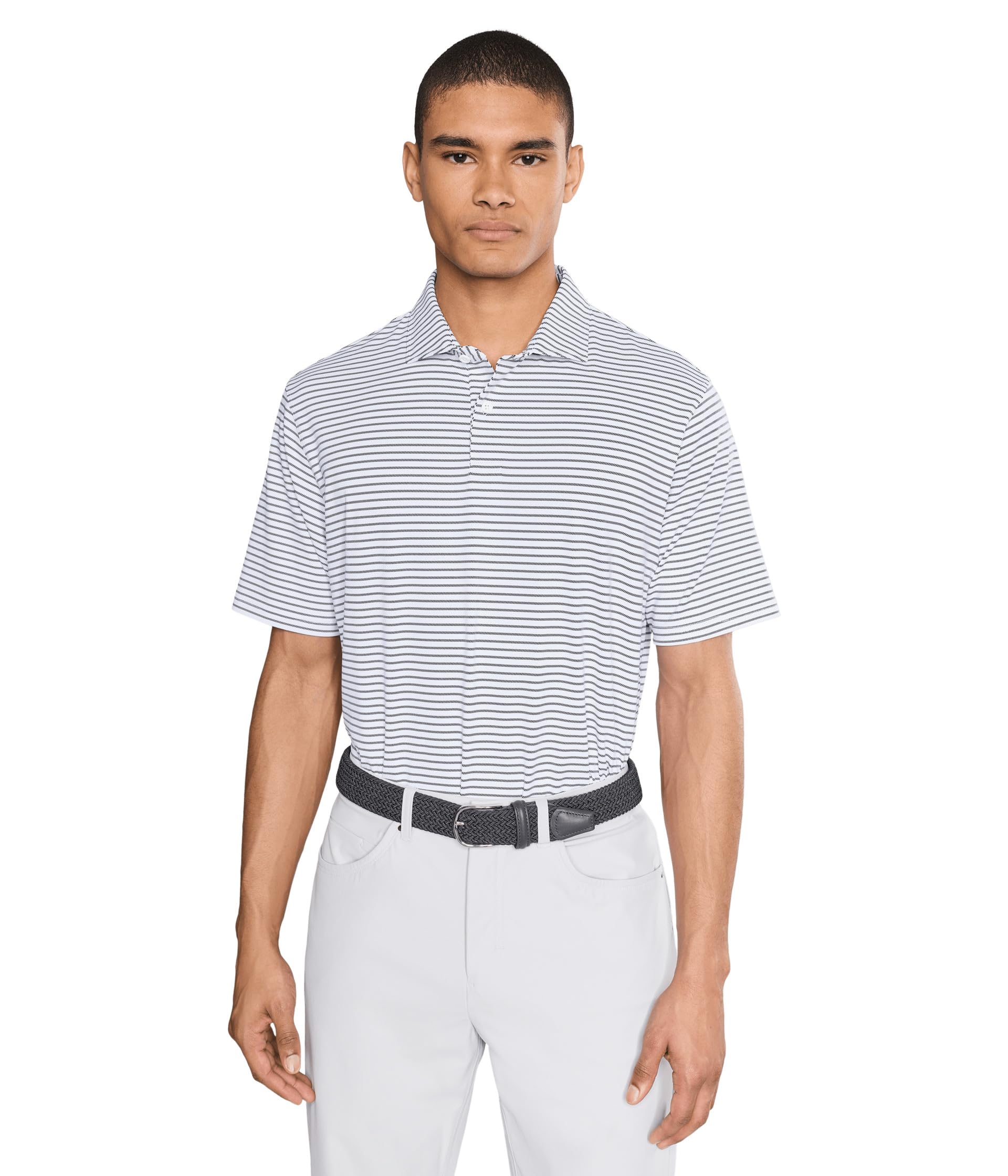 BRRR Stripe Golf Polo
