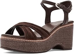 Chocolate Suede Leather