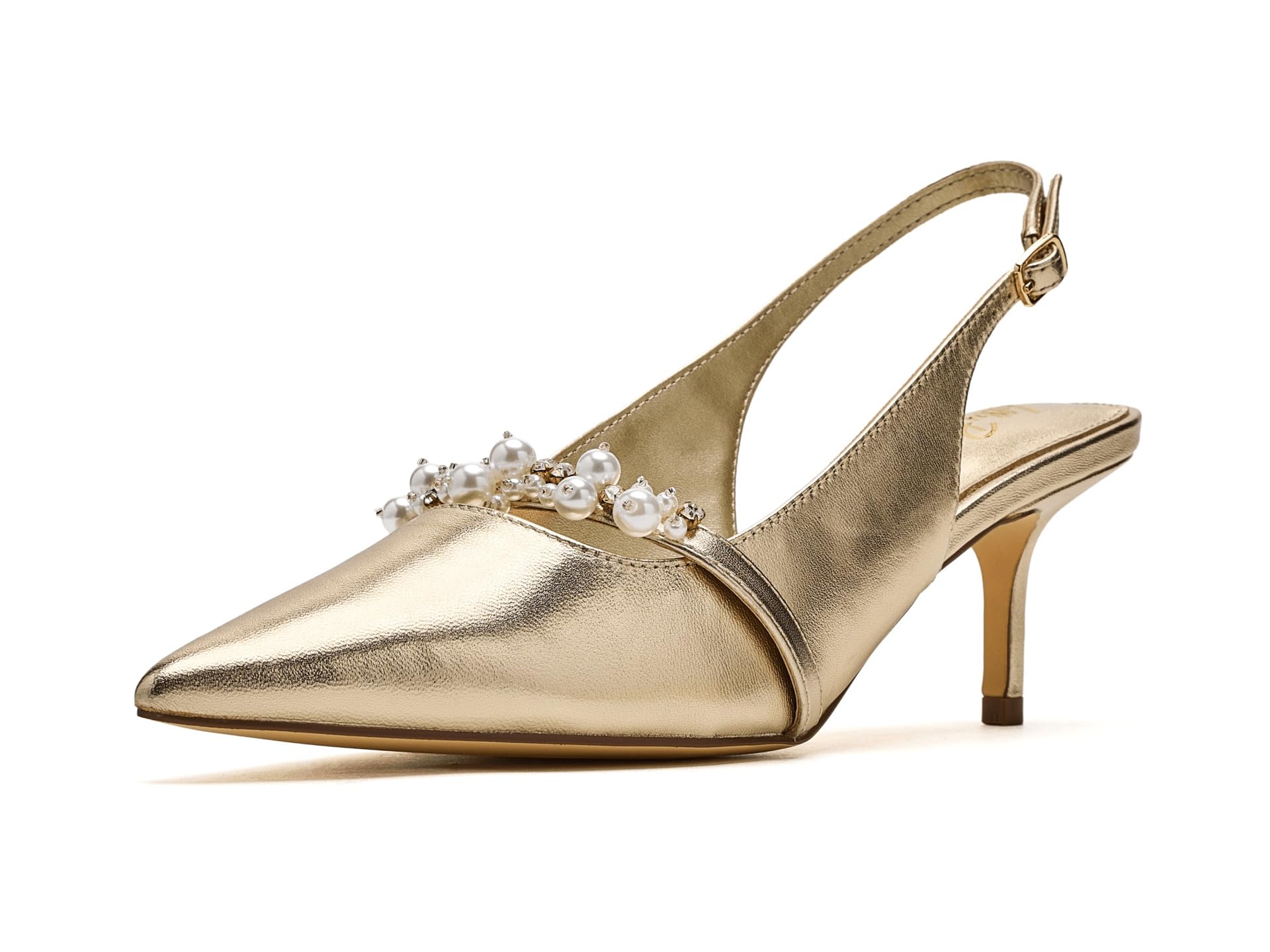Tamara Pearl Kitten Heels