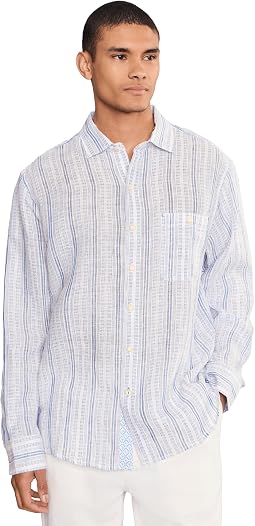 Рубашка Blue Royal Stripe Tommy Bahama Мужская