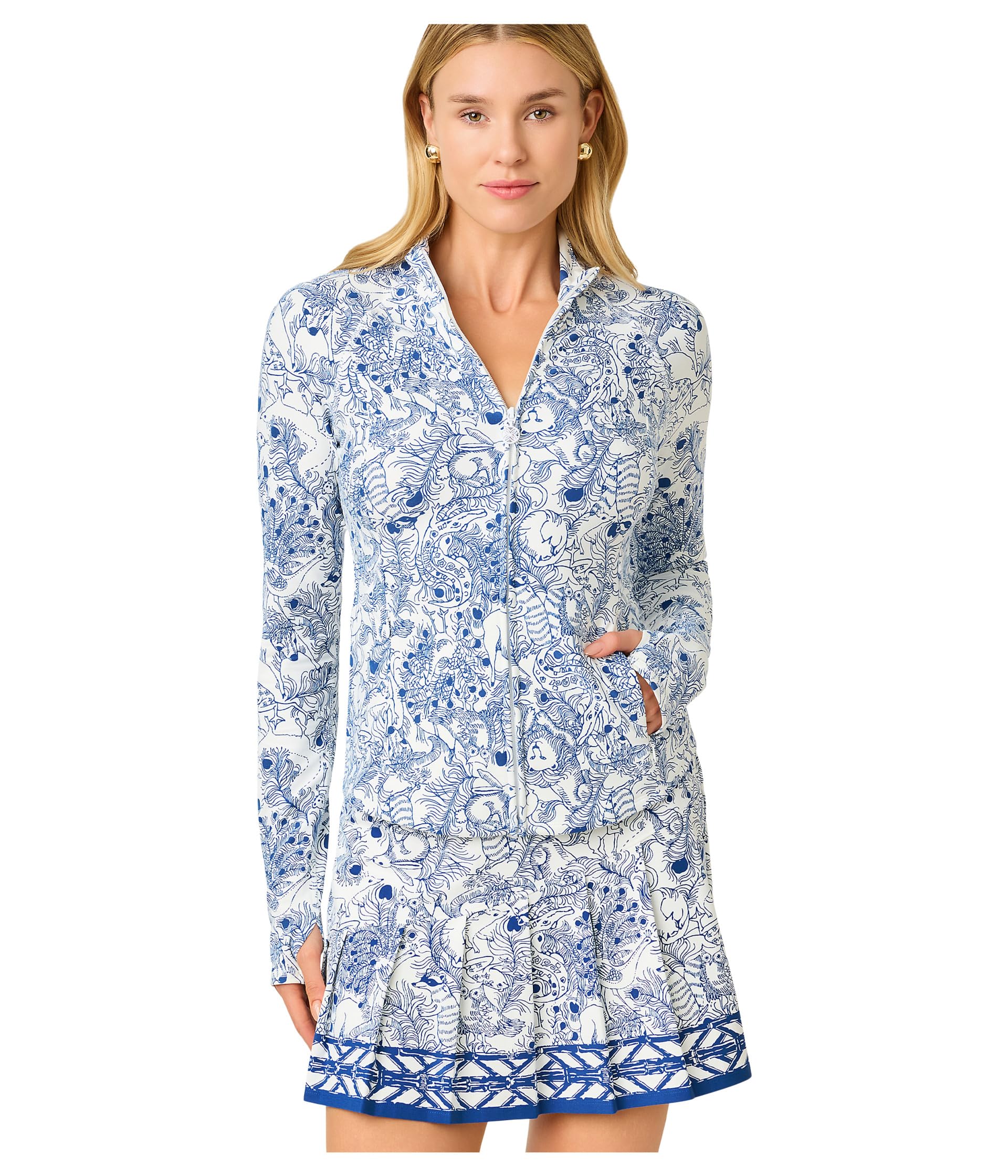 Barbados Zip-Up Jacket Up
