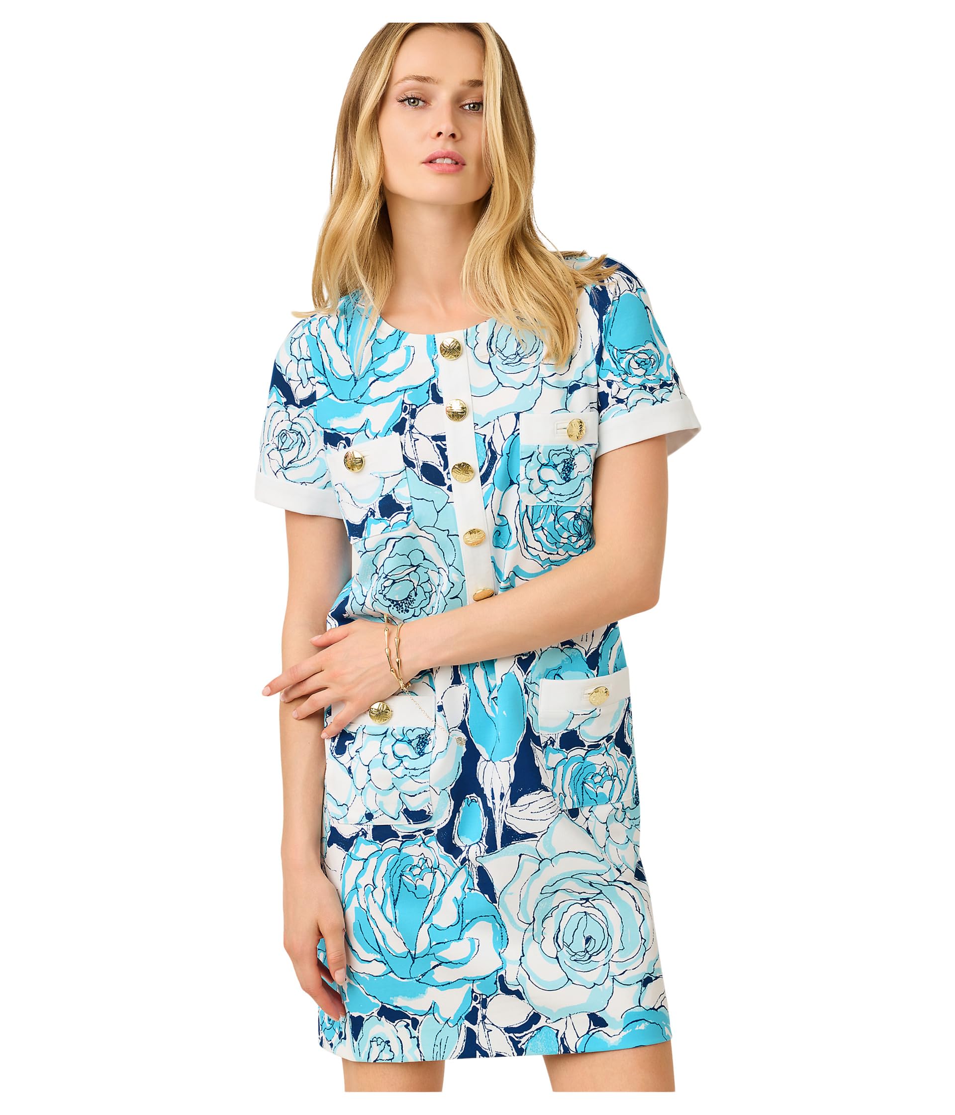 Женское платье-трапеция Locklyn Shift Lilly Pulitzer