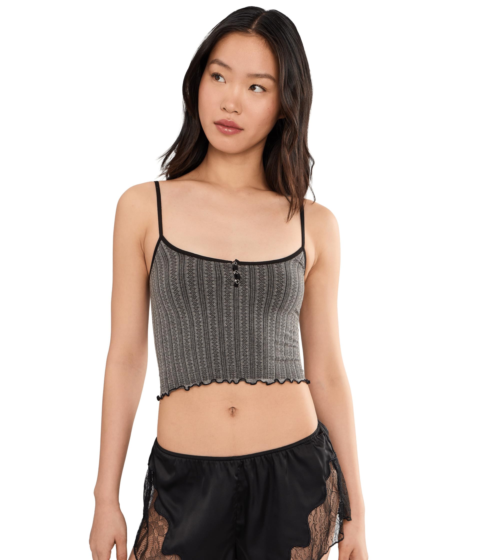 Кроп-то Snap Into It Henley