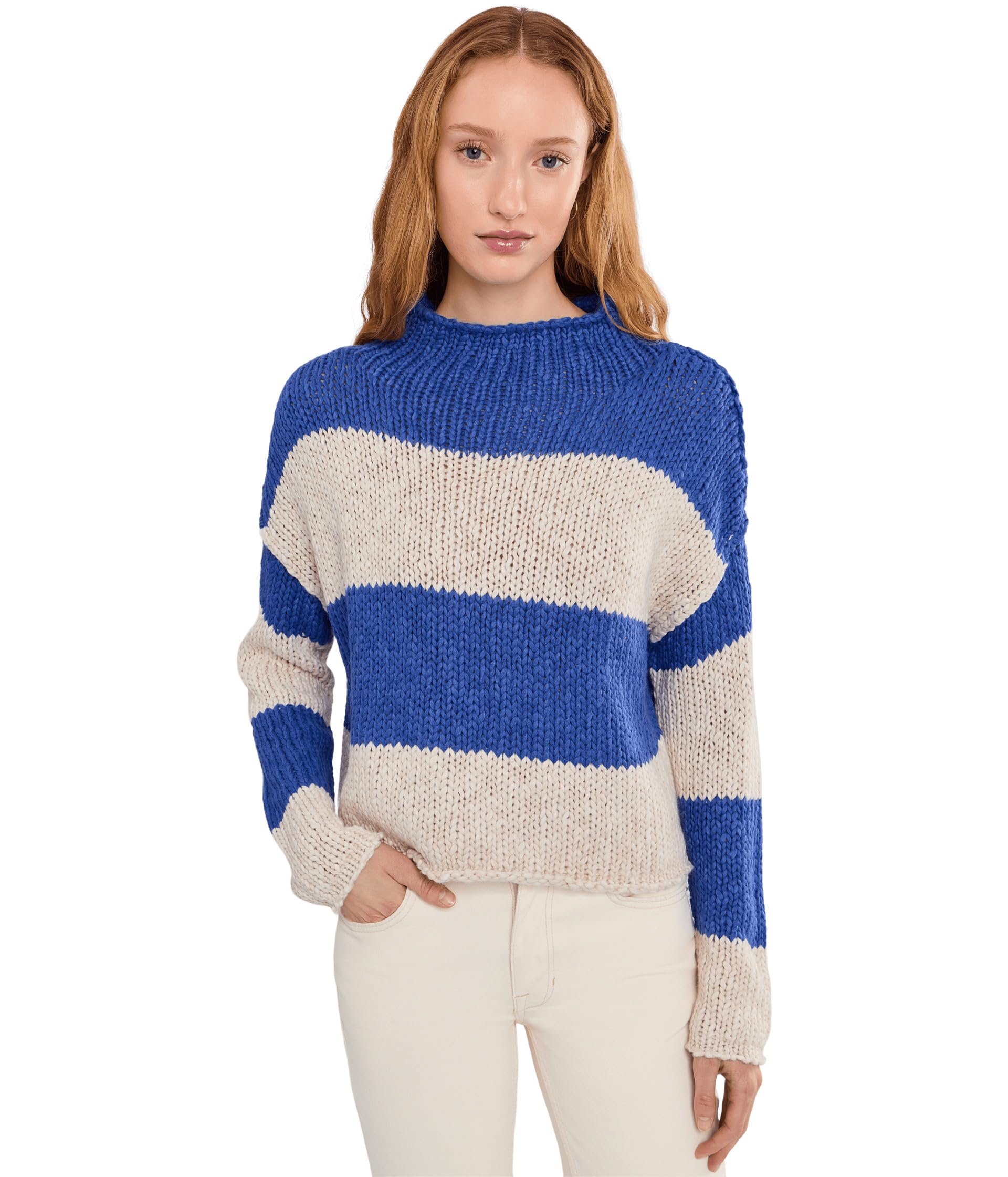 Свитер Free People Opal Rollneck Knit Stripe