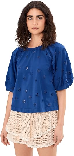 Футболка Jessie Eyelet Женская