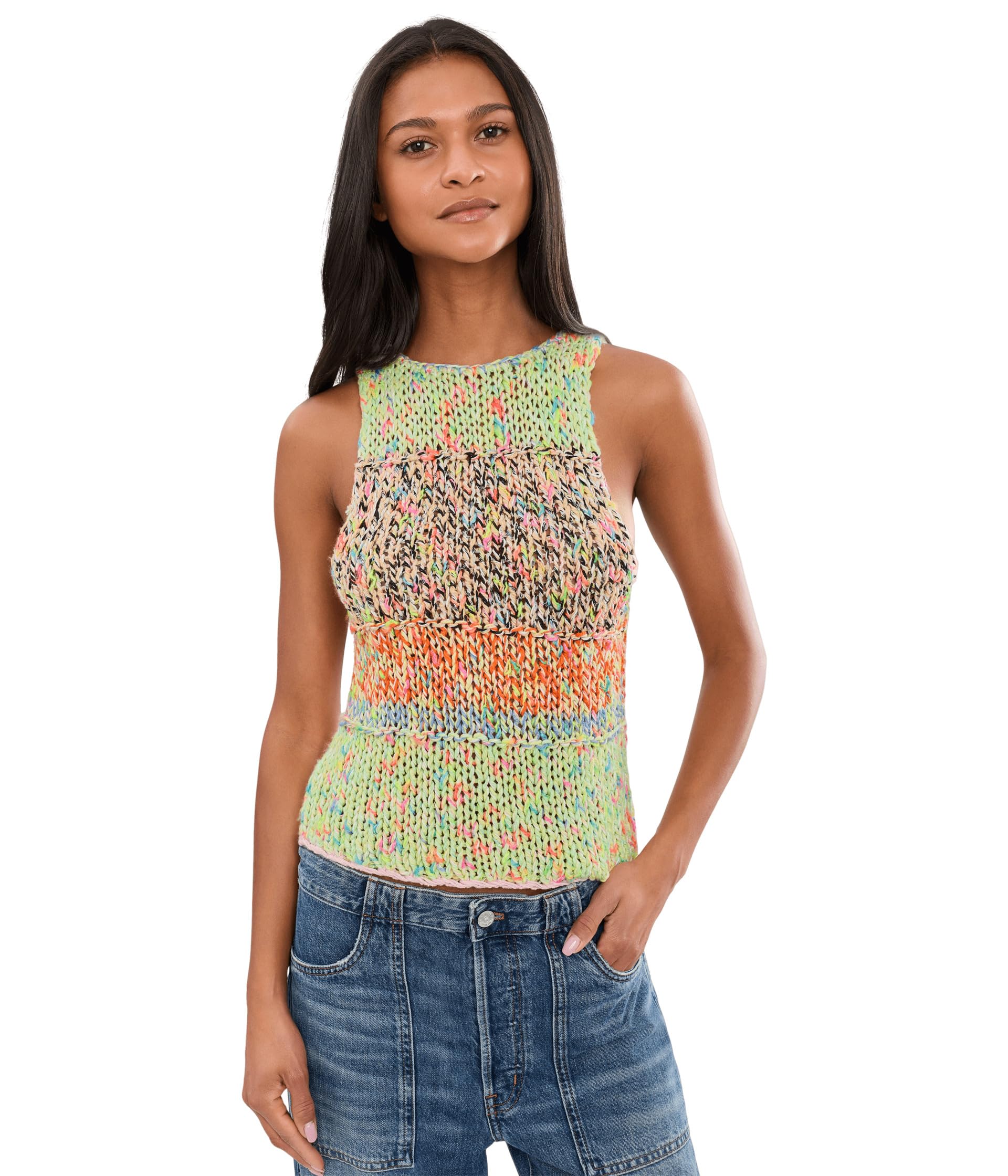 Топ Free People Flea Market Tank Женский