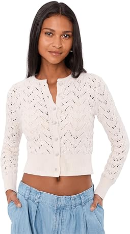 Pretty In Pointelle Cardi
