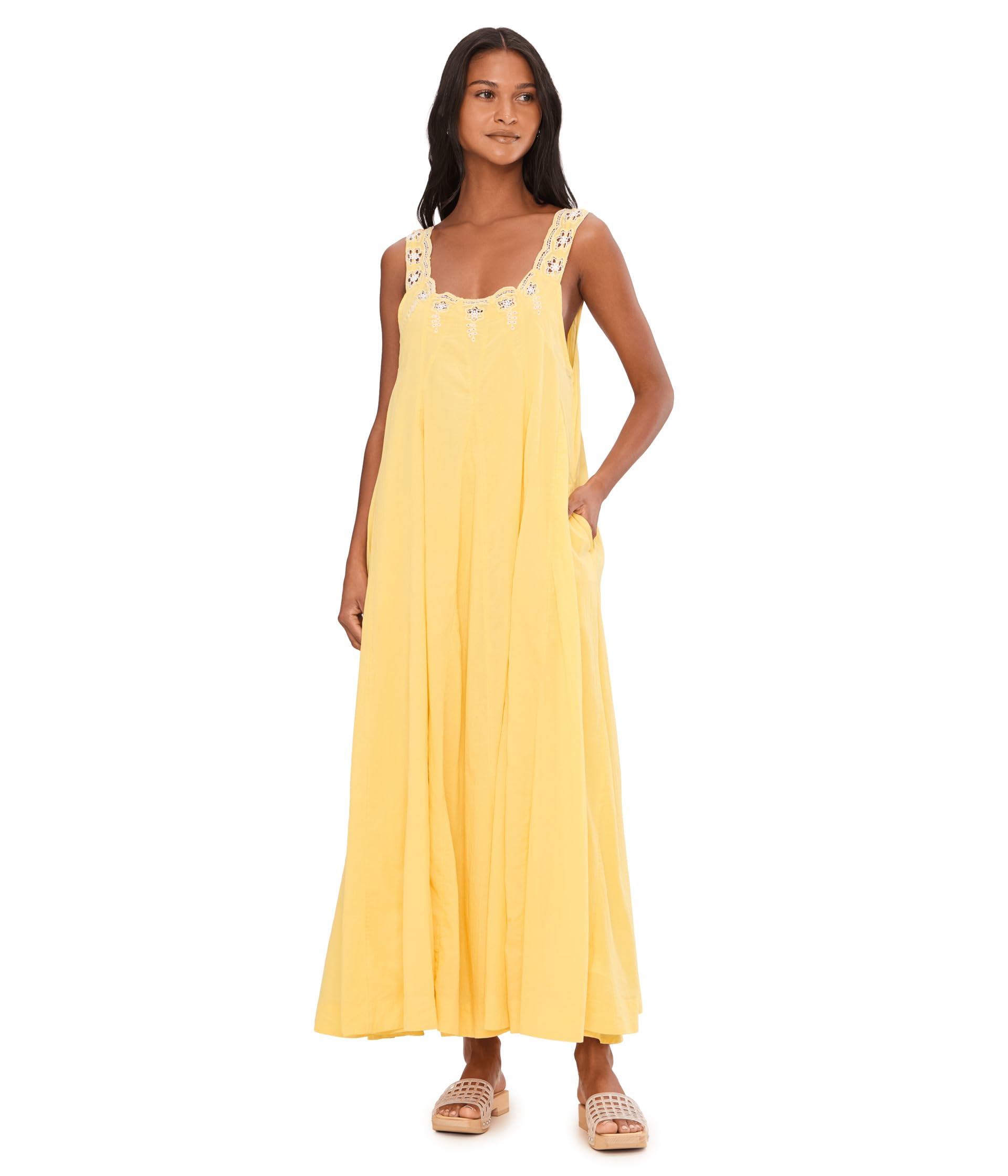 Free People To The Moon Maxi платье