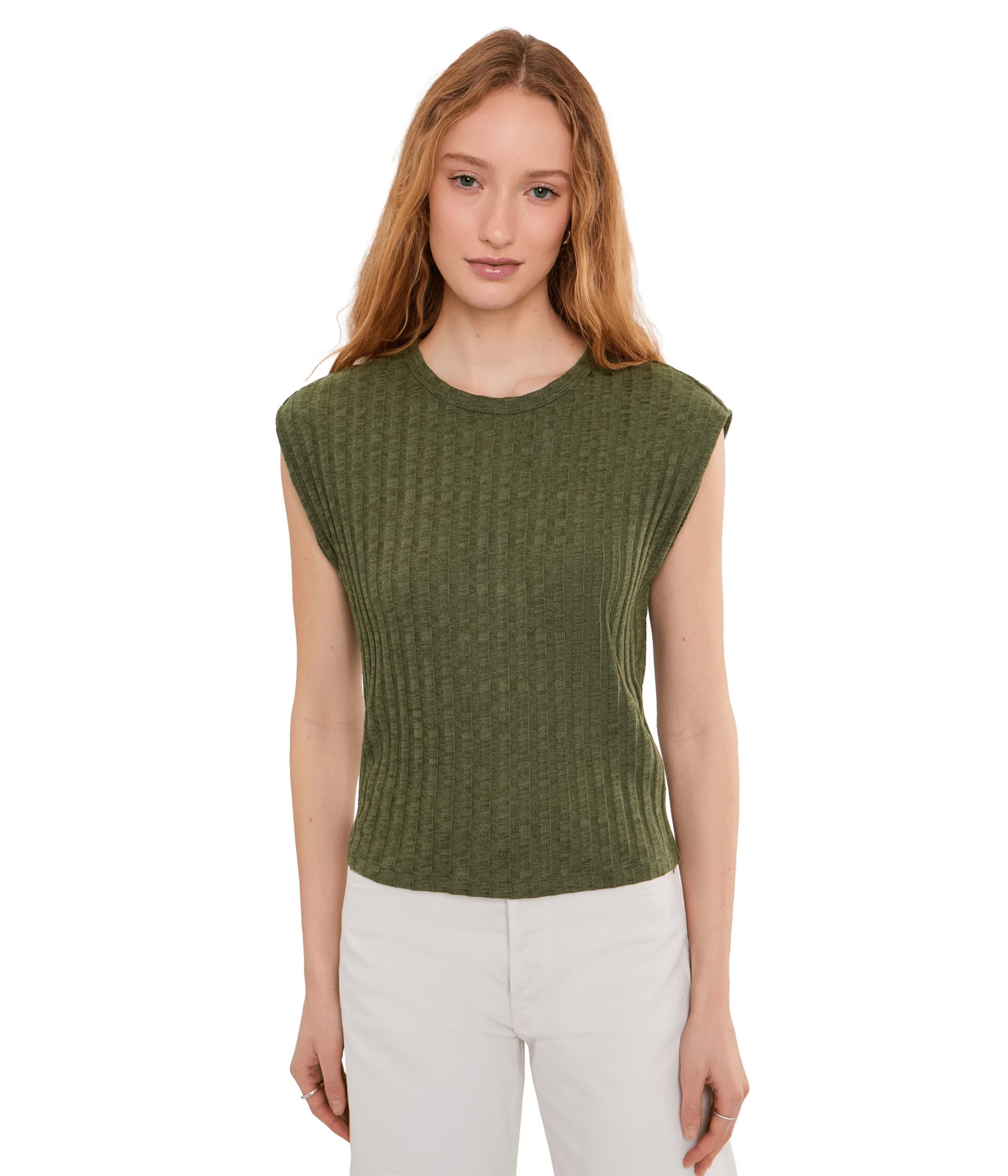 Женский топ Jinny Power Shoulder Top