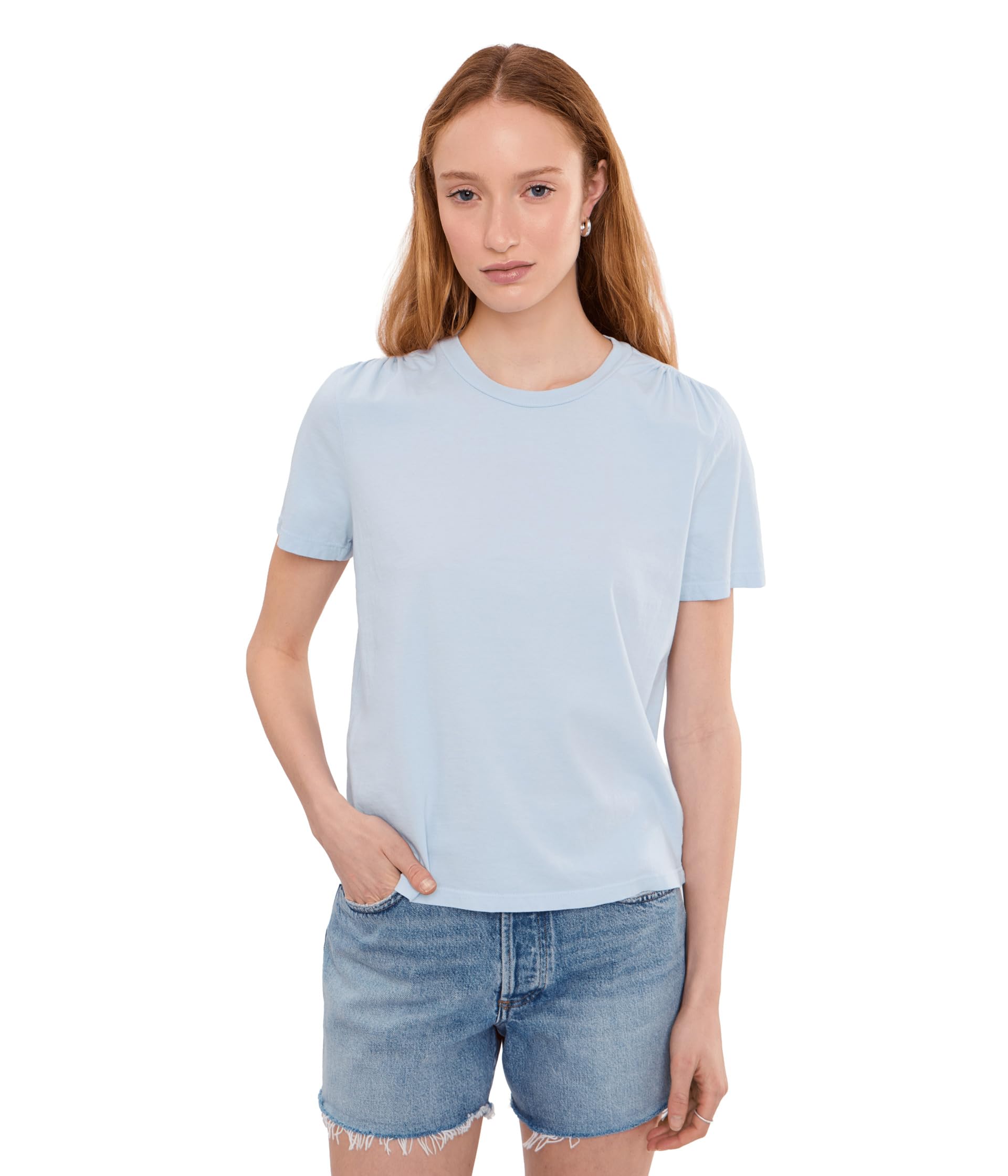 Футболка Jacee Shirred Shoulder