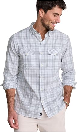 Мужская рубашка Hummock Pond Plaid Island Slub