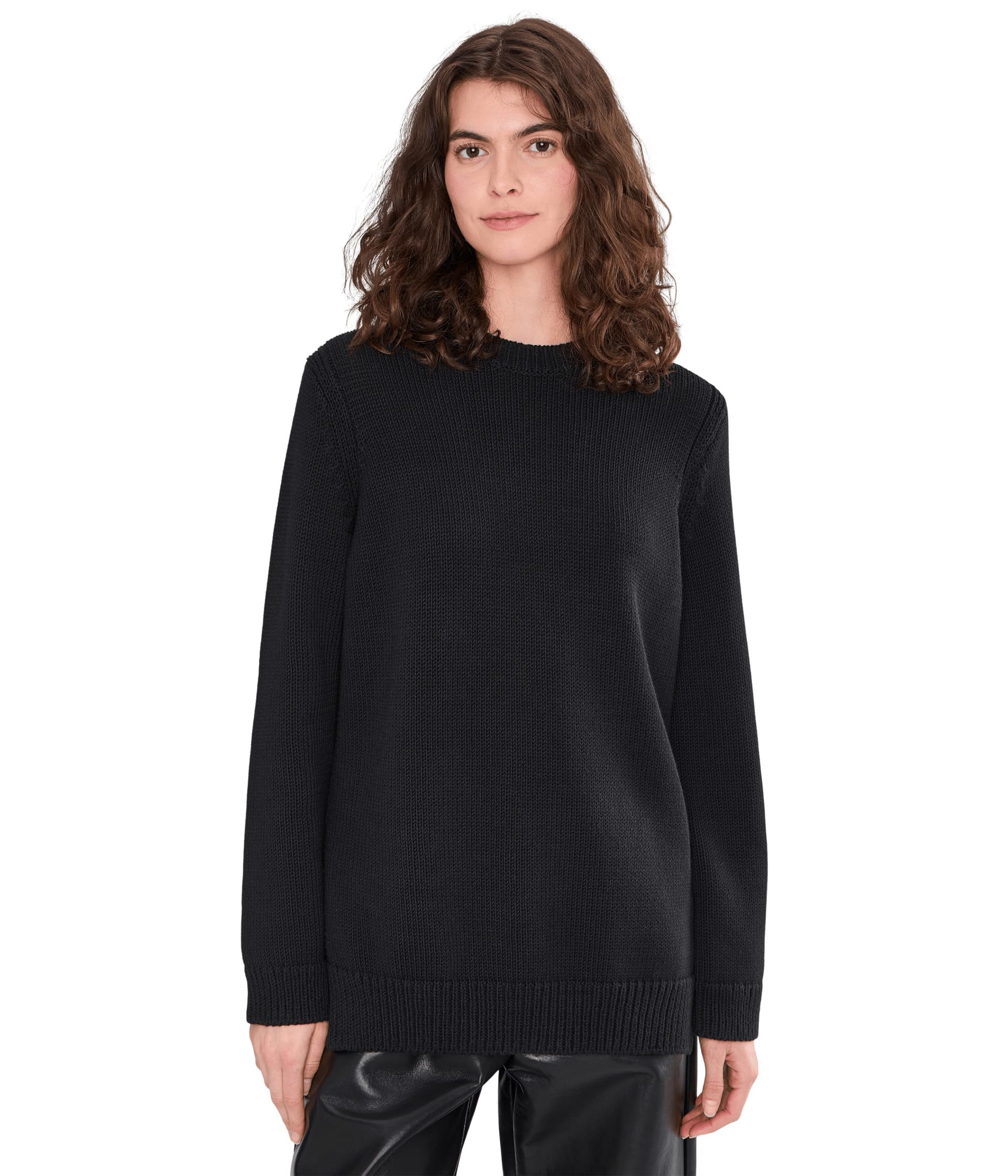 Crew Neck Sweater Tunic