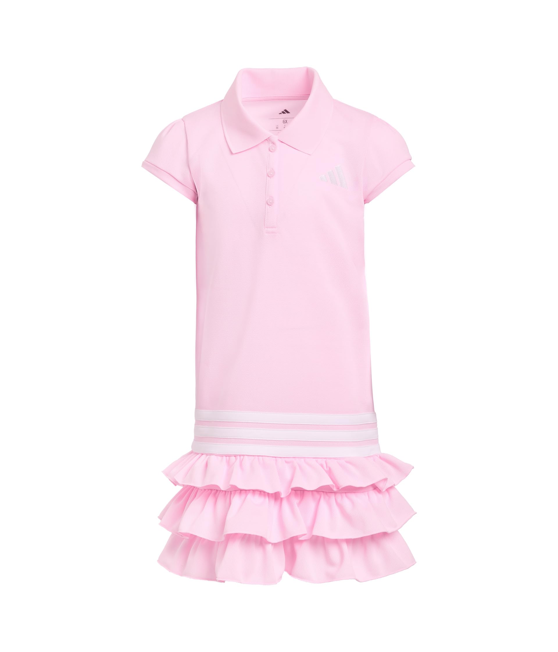Платье-поло adidas Kids Ruffle Polo Dress