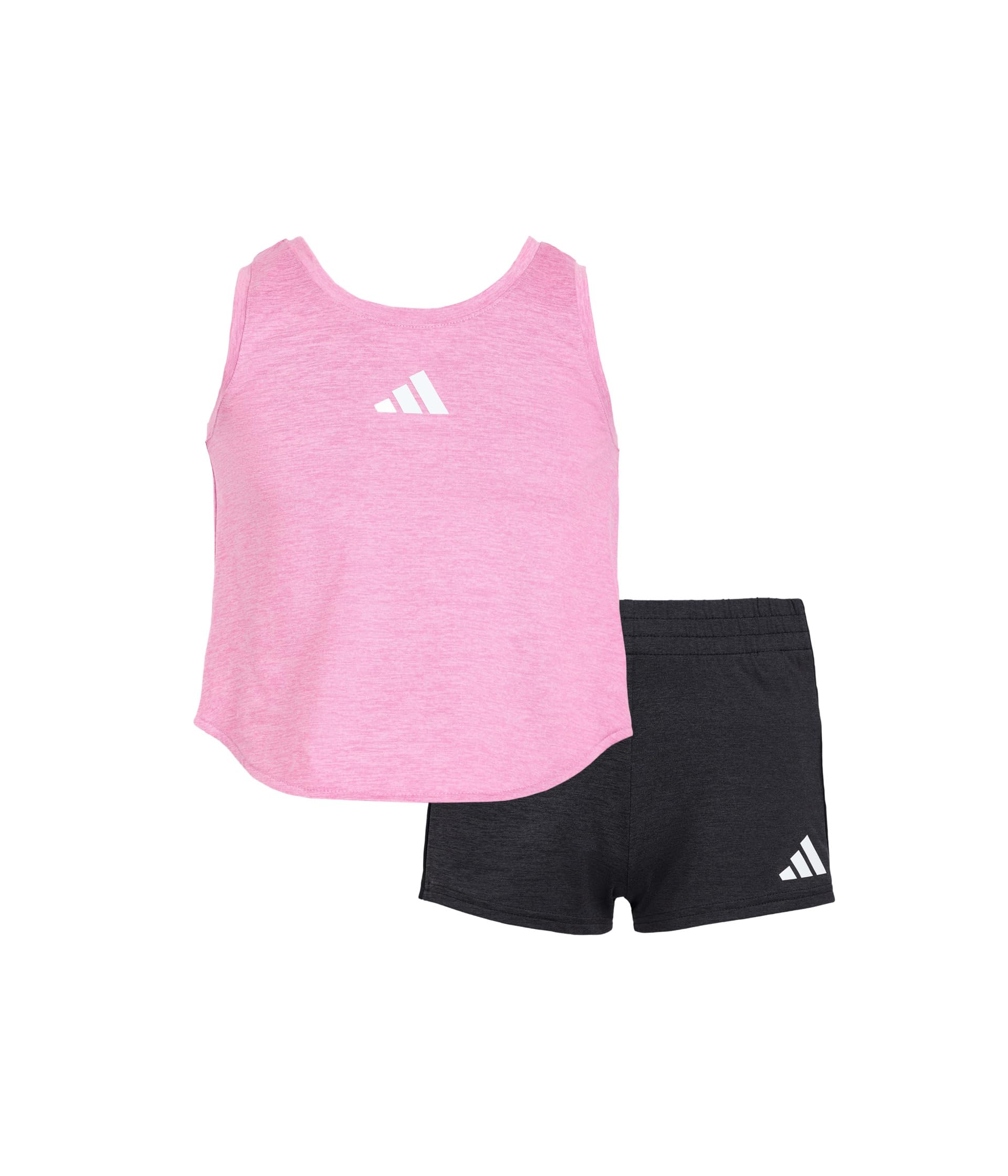 Комплект из топа и шорт Melange Flounce Flounce для детей adidas Kids
