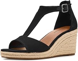 Cyleste T-Strap Wedge Sandals