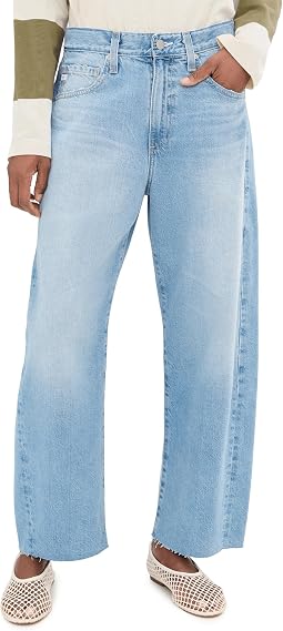 Джинсы Hattie High-Rise Crop Barrel в Gesture