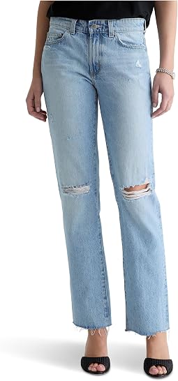 Джинсы AG Jeans Sandra Low Rise Slim Straight