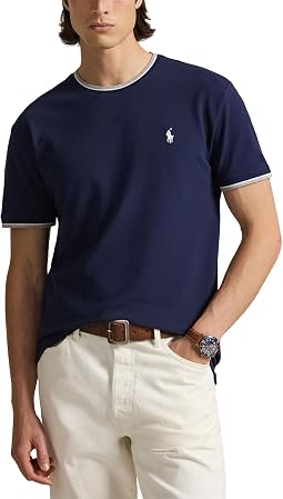 Classic Fit Stretch Mesh T-Shirt